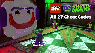 LEGO DC Super Villains - All Cheat Codes