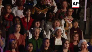 Pope leads joint prayer service in Sweden