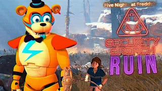 FNAF 9 Security Breach RUIN DLC 😱 ФРЕДДИ и ГРЕГОРИ в ЛЕСУ АНИМАТРОНИКОВ МОД