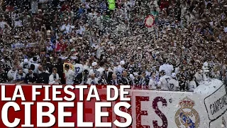 La fiesta completa del Real Madrid en Cibeles y el Bernabéu tras ganar la 13ª | Diario AS