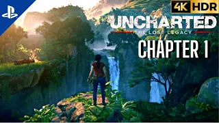 Uncharted Lost Legacy Remastered CHAPTER 1 The Insurgency  Gameplay 4K 60fps HDR