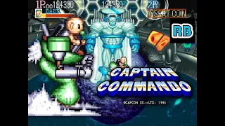 1991 [60fps] Captain Commando (World) Baby Speedrun 12m45s ALL