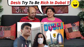 Desis Try To Be Rich In Dubai | Slayy Point | Indian American Reactions !!