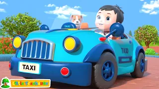 Wheels On The Taxi + More Kids Cartoons and Street Vehicles for Kids