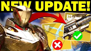 This is Insane... Bungie just DESTROYED the Destiny 2 META...