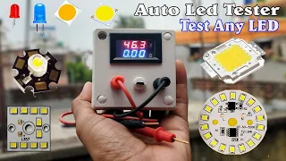 How TO Make AUTO Volt Led Tester Using 3.7V Battery | Any LED Tester