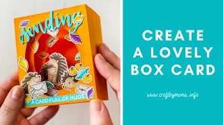 Portrait Style Shadowbox Card Tutorial