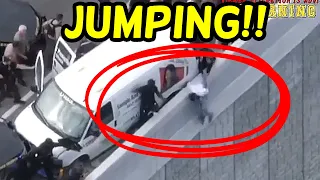Wild Florida Chase, GOONS Run Scared & Try JUMPING Off Highway @iCKedMeLCLIPS