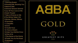 ABBA - GOLD: GREATEST HITS (FULL ALBUM COVER)