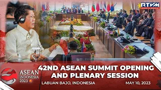 42nd ASEAN Summit Opening and Plenary Session 05/10/2023