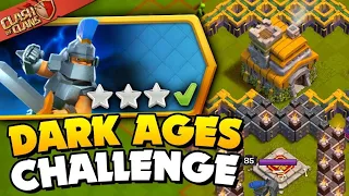 Dark Ages King Challenge | Easily 3 Star | Clash of Clans | Dark Ages Challenge | King Challenge coc