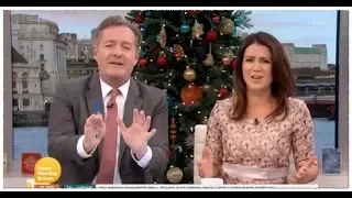 Piers Morgan and Susanna Reid ARGUE as GMB forced to drop segments after heated debate