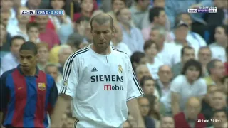 Zidane vs Barcelona (2003-04 La Liga 34R)
