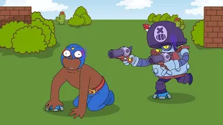 Brawl Stars Animation Darryl VS El Primo (Parody)