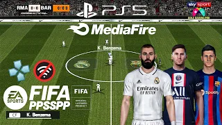 Download FIFA 23 PPSSPP English Version Peter Drury Commentary New Kits 2023  Latest Transfers 4K