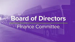 GRTC Board of Directors - Finance Committee Meeting February 8, 2024