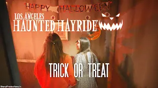 Trick or Treat maze at Los Angeles Haunted Hayride - Griffith Park, CA