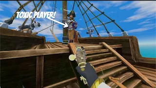 Soloing a toxic 4 player galleon in Sail vr