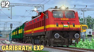 Garibrath Express Train Journey In Indian Railways || Train Simulator 2024 || Pc Gameplay || Part-2