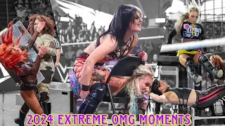 WWE Women's Extreme OMG Moments Of 2024