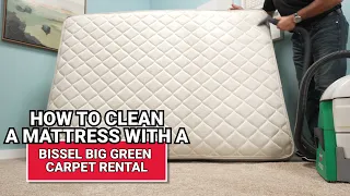 How To Clean A Mattress With A Bissell Big Green Carpet Rental - Ace Hardware