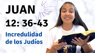 Juan 12: 36b-43 (Incredulidad de los Judíos) explicación - Kateryna Karreras