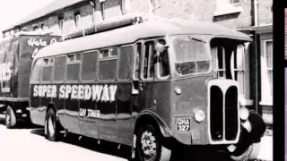 OLD BUSES & COACHES on the Fairgrounds - 1930's to 1970's        .wmv