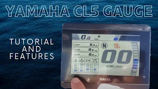 New Yamaha Outboard CL5 Gauge Overview and Tutorial - Boating 101