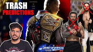 Worst Backlash 2024 Predictions without Roman Reigns and Seth Rollins