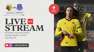 Watford v Everton | FA Youth Cup LIVE! | Kick-Off - 8 Minutes