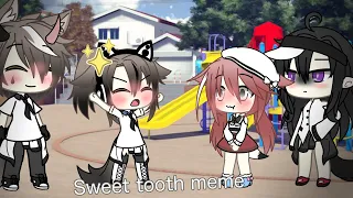 Sweet tooth meme {🤍gacha life 🖤}