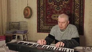 Геннадий Горин играет вступление песни "Sehnsucht" (Rammstein)