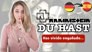 Rammstein: 'DU HAST' Traducida al ESPAÑOL 🇩🇪🇪🇸​ ¡¡NO es lo que PIENSAS!!