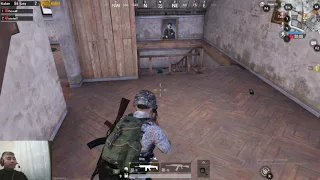 pubg mobile oyununda  ekiple sağdan soldan acımadık