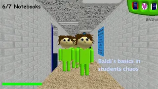 Baldi's basics in student chaos (baldi's basics mod)