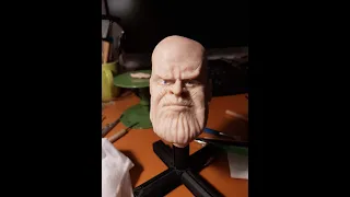 Timelapse sculpting Thanos from 'Avengers: Infinity War'