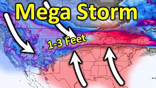 This Beast Of A Winter Storm Just Got Worse - Blizzards, Crippling Ice & More