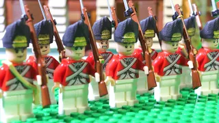 Lego American revolution battle of Lexington - history brick film