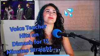 Voice Teachers Reacts To & Analyzes "Forever Queen - Queen Medley" by Super Vocal Boys & Dimash