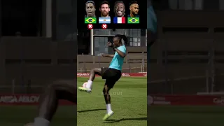 Messi VS Neymar VS Ronaldinho VS Camavinga | Against Freestyler🥵