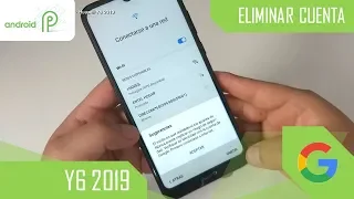 Eliminar Cuenta de Google Huawei Y6 2019