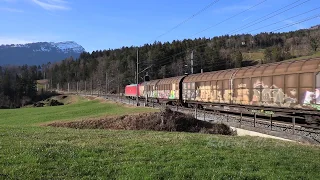 Trains through Arth-Goldau 1