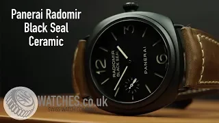 Panerai Radiomir Black Seal Ceramic