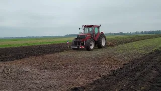 fiatagri f115 dt cultivating 6 rows 35 cm deep