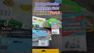 Spring Plastics that Catch Fish! #shorts #fishing #fyp #youtube #spawn #bass #usa #berkleypowerbait