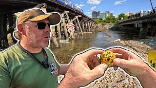 Exploring Nasty Urban Canal Full Of Treasures! (WEIRD FINDS)!