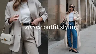 EARLY SPRING OUTFIT STYLING | 10 GO-TO OUTFIT COMBINATIONS