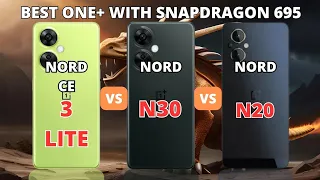 OnePlus Nord CE 3 Lite vs OnePlus Nord N30 vs OnePlus Nord N20 | PHONE COMPARISON