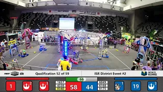 Qualification 52 - 2020 ISR District Event #2