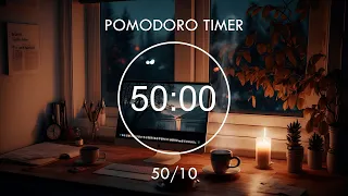 Study With Me ★︎ 50/10 Pomodoro Focus 📚 Lofi Beats To Study, Productivity • Focus Station